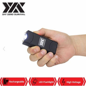 DZS ULTRA MINI STUN GUN RECHARGEABLE WITH LED LIGHT, HOLSTER AND KEYRING - Safe At College