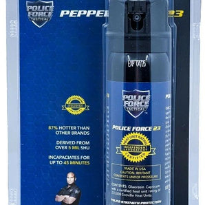 POLICE FORCE 23 STREAM PEPPER SPRAY FLIP TOP - Safe At College