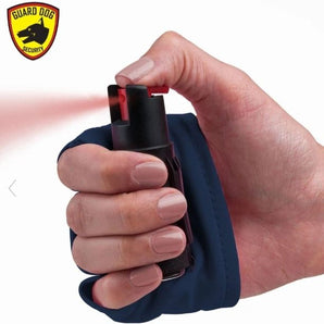 INSTAFIRE BLUE PERSONAL DEFENSE PEPPER SPRAY 1/2 OZ WITH ACTIVEWEAR HAND SLEEVE - Safe At College
