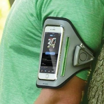 MYGUARD SPORT LED ARMBAND & SAFETY ALARM W/PHONE HOLDER - Safe At College