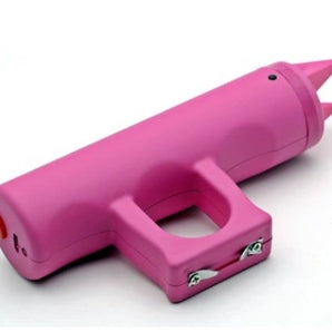 JOGGER SPIKED DEFENSIVE KNUCKLE STUN GUN WITH ALARM AND USB CHARGER - Safe At College
